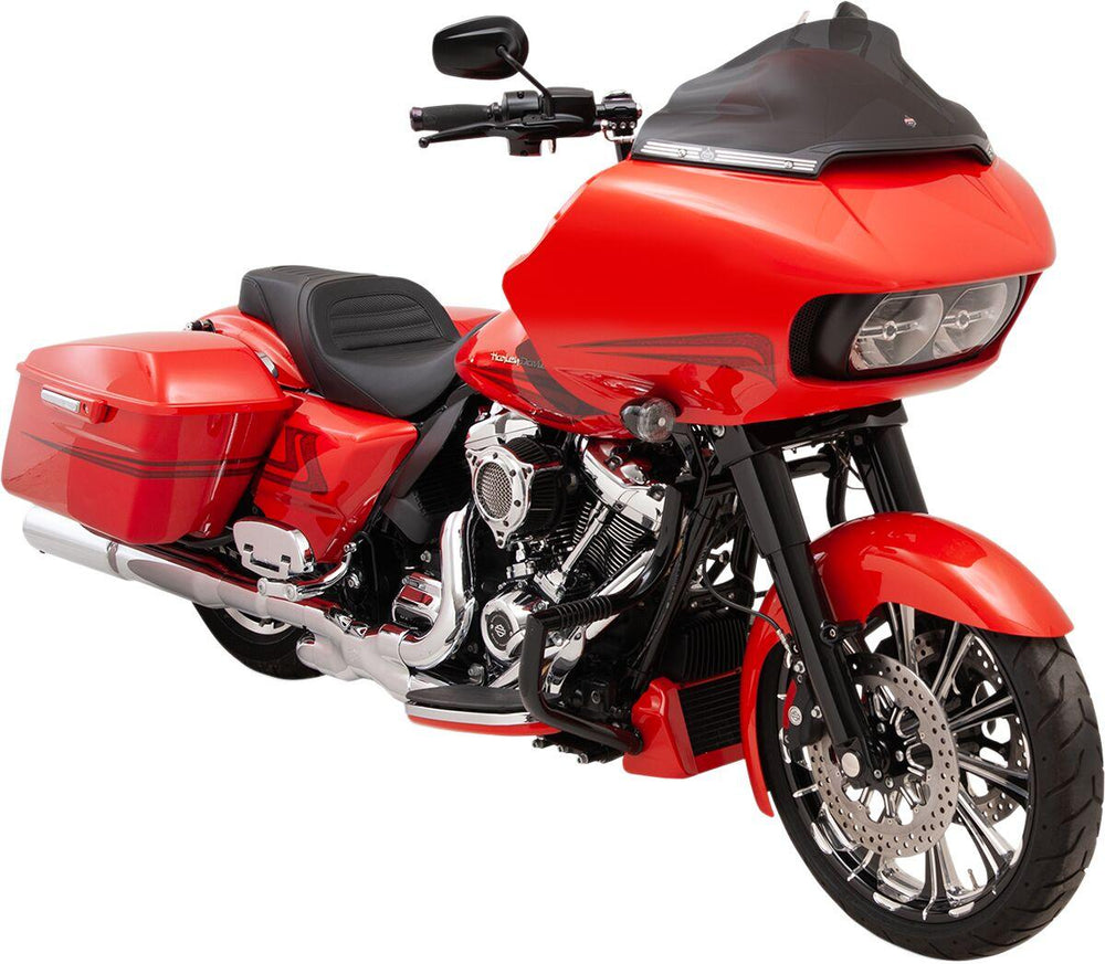 Klock Werks Sport Flare Windshield For Harley Davidson FLTRK 1868 2020-2024 23 cm (9") - Dark Smoke