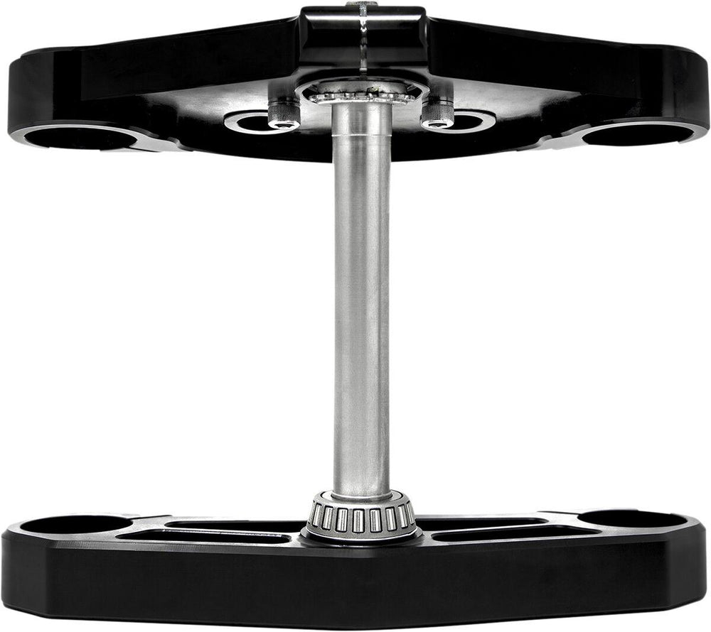 Slyfox 49mm FLH Triple Tree Set For Harley Davidson FLHR 1450 1999-2006 - Black