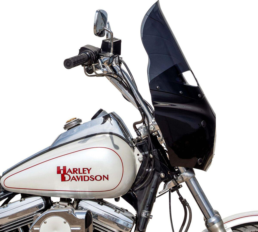 Klock Werks Flare Windshield For Road Warrior Fairing 38 cm (15") - Dark Smoke