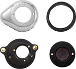 S&S Cycle Air Stinger Stealth Air Cleaner Kit For Harley Davidson FLDE 1750 2018-2020 - Chrome