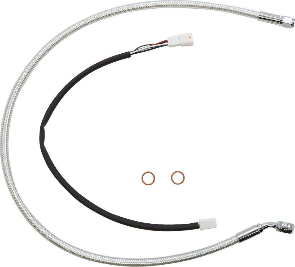 Magnum Shielding Sterling Chromite II Designer Handlebar Cable Install Kit For Harley Davidson FLTRK 1868 2021-2024 45.5 - 51cm (18" - 20") - Chrome Clear-Coated