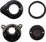 S&S Cycle Air Stinger Stealth Air Cleaner Kit For Harley Davidson FLD 1690 2012-2016 - Black