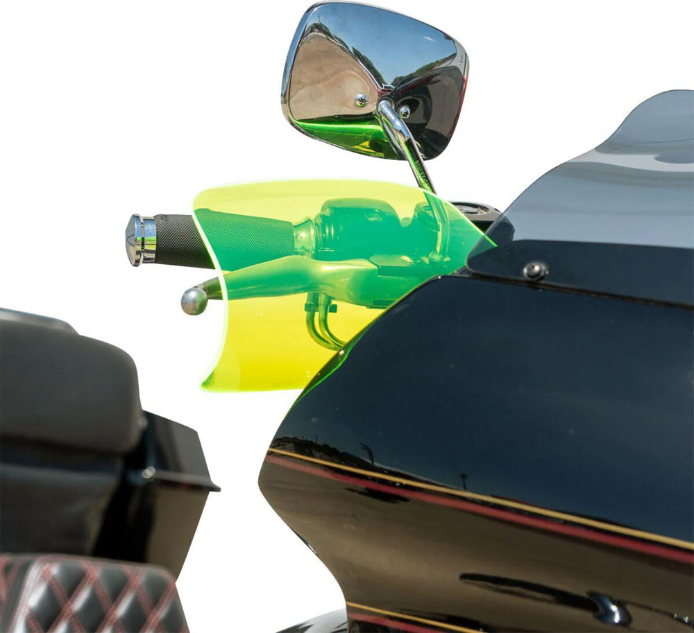 Klock Werks Flare Ice Hand Guards For Harley Davidson FLHLT 1923 ABS 2026 - Gloss/Green