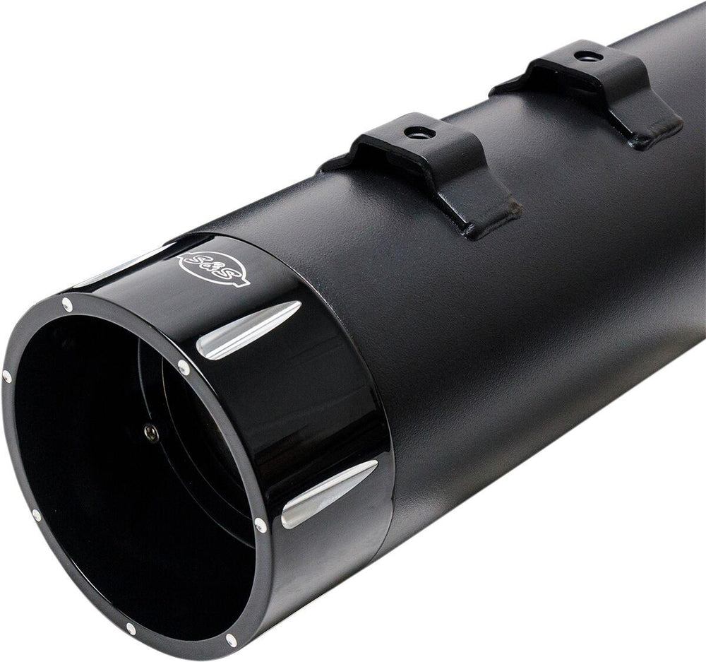 S&S Cycle 4-1 2" MK45 Performance Silencers For Harley Davidson FLH 1868 2021 - Ceramic Black
