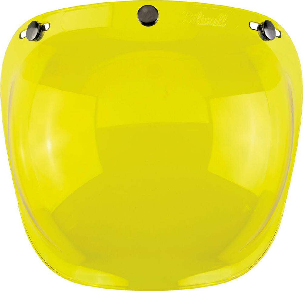 Biltwell Anti-Fog Bubble Shield - Yellow