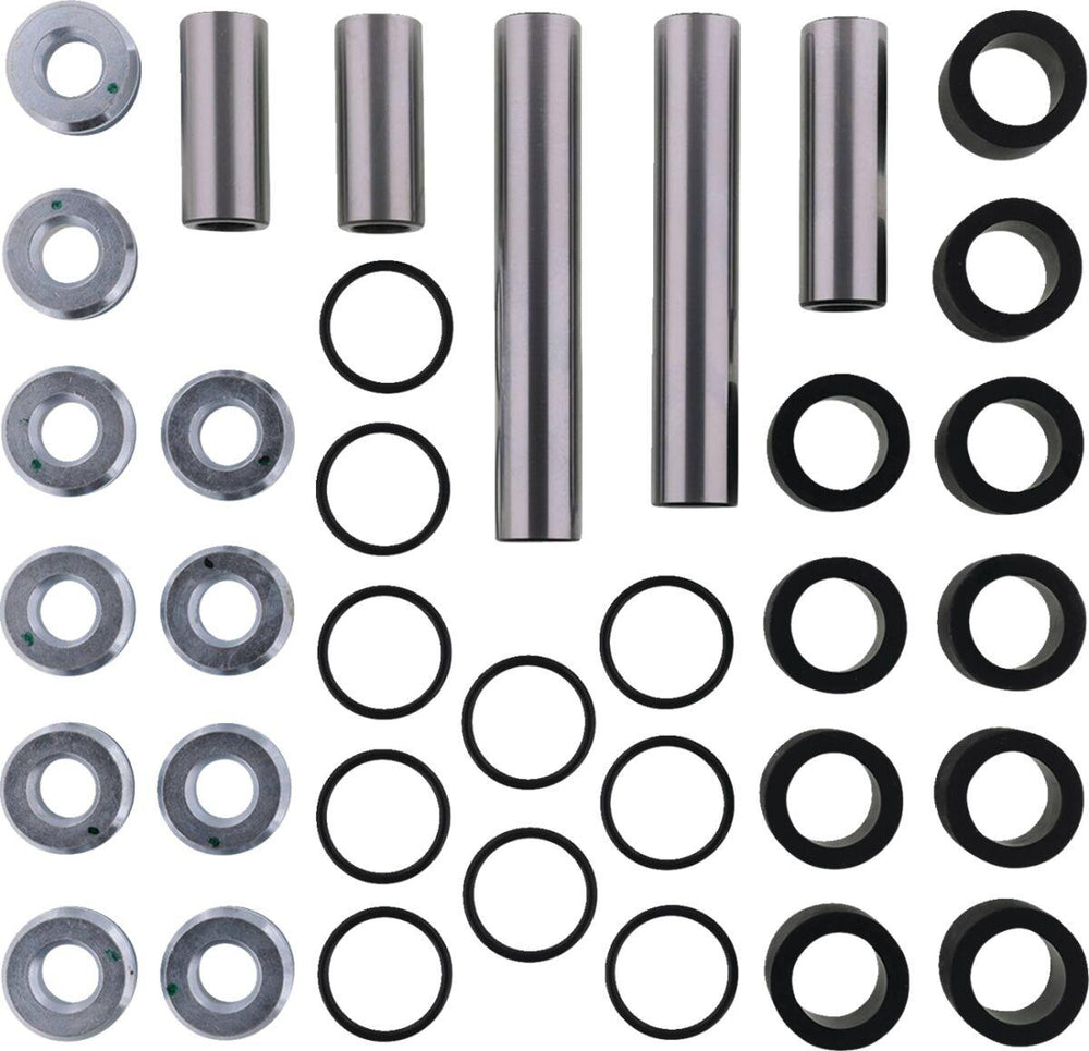 Moose Racing Rear Independent Suspension Linkage Rebuild Kit For Polaris Xpedition ADV 1000 4X4 2024-2026 Rear - Black/Silver