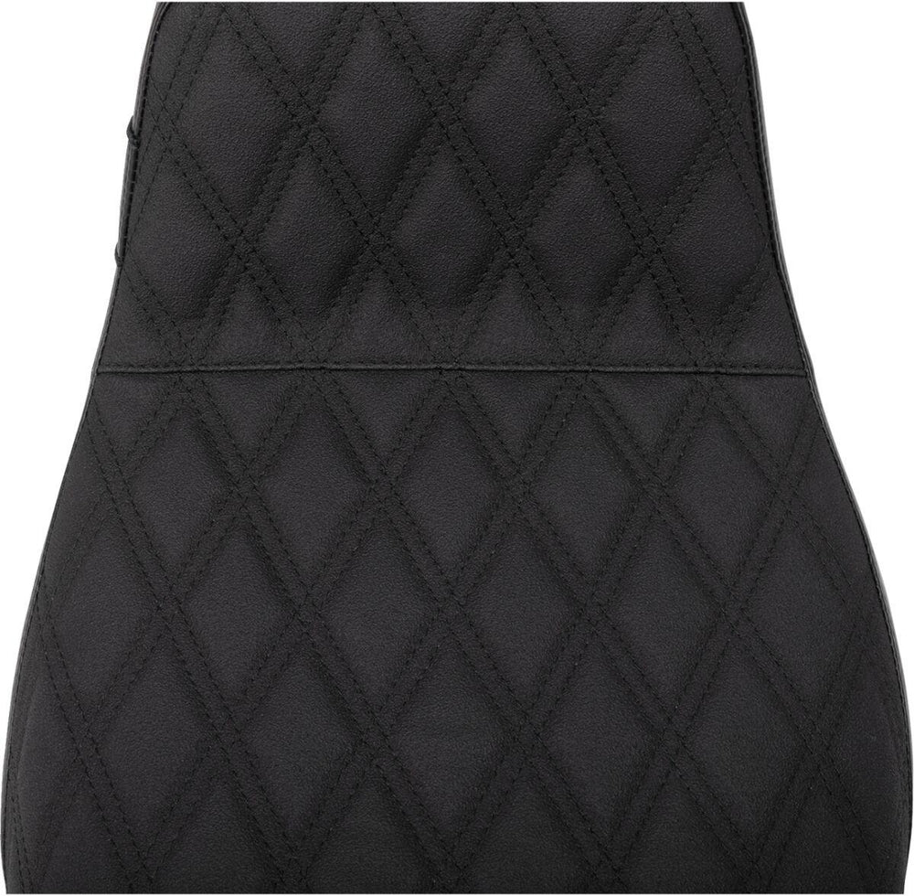 LE Pera Kickflip Daddy Long Legs Seat For Harley Davidson FLHX 1750 ABS 2023 Double Diamond/Gripper - Black