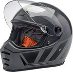 Biltwell Lane Splitter 22.06 Helmet - Storm Grey