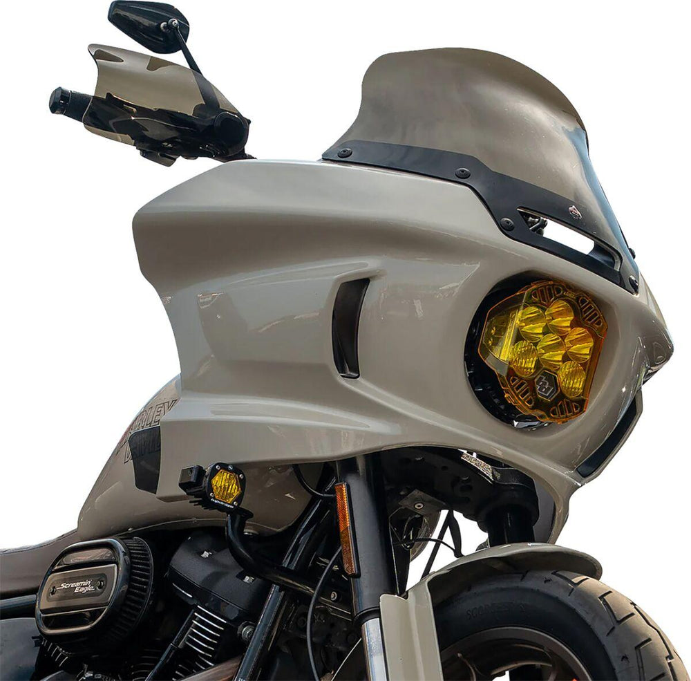 Klock Werks Flare Hand Guards For Harley Davidson FLHLT 1923 ABS 2026 - Bronze/Brown
