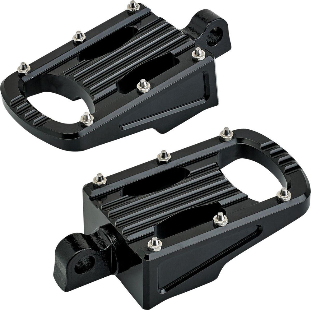 Biltwell Punisher Footpegs For Harley Davidson FLDE 1750 2018-2020 - Black