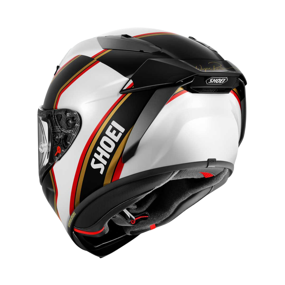Shoei X-SPR Pro Rainey TC-10 Full Face Motorcycle Helmet - Black/White/Red