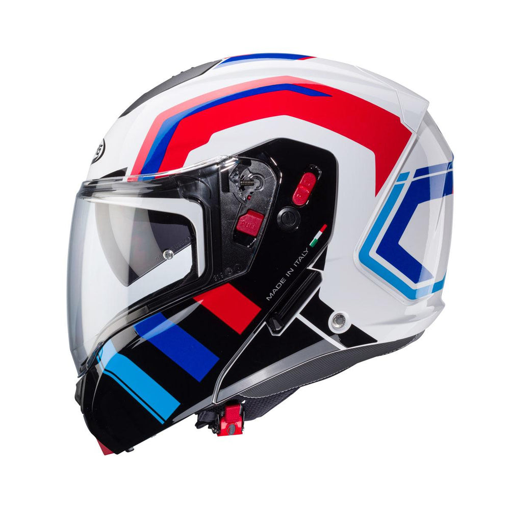 Caberg Horus X Road White Red Blue Helmet