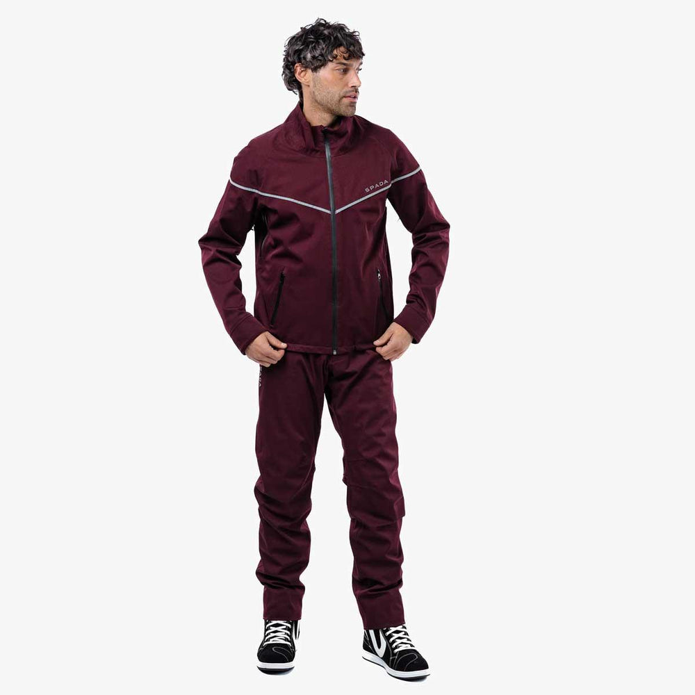 Spada Dash Men's Motorcycle Jacket - Port Red