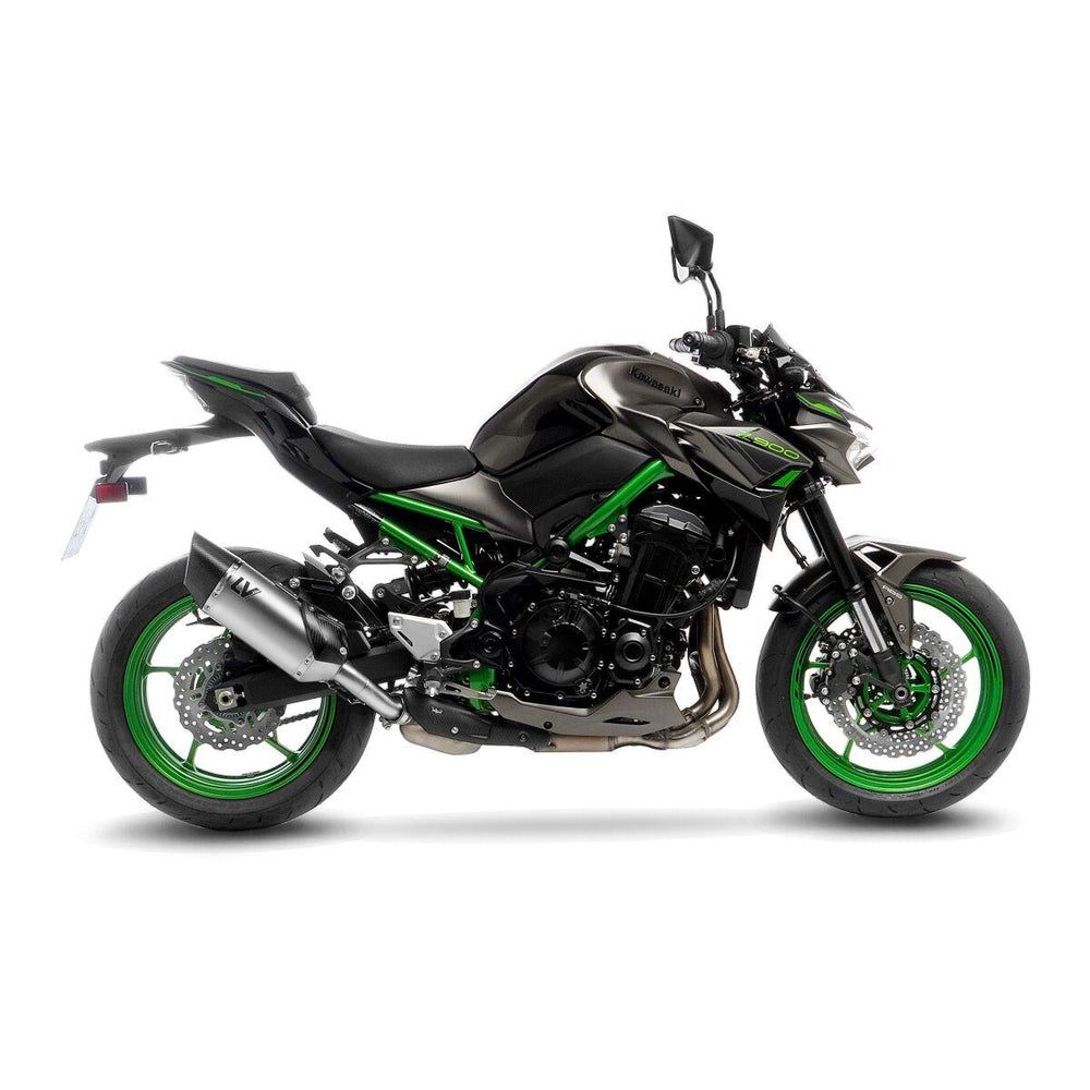 LeoVince LV-14R Stainless Steel  Silencer For Kawasaki Z 900 2020-2024 Right