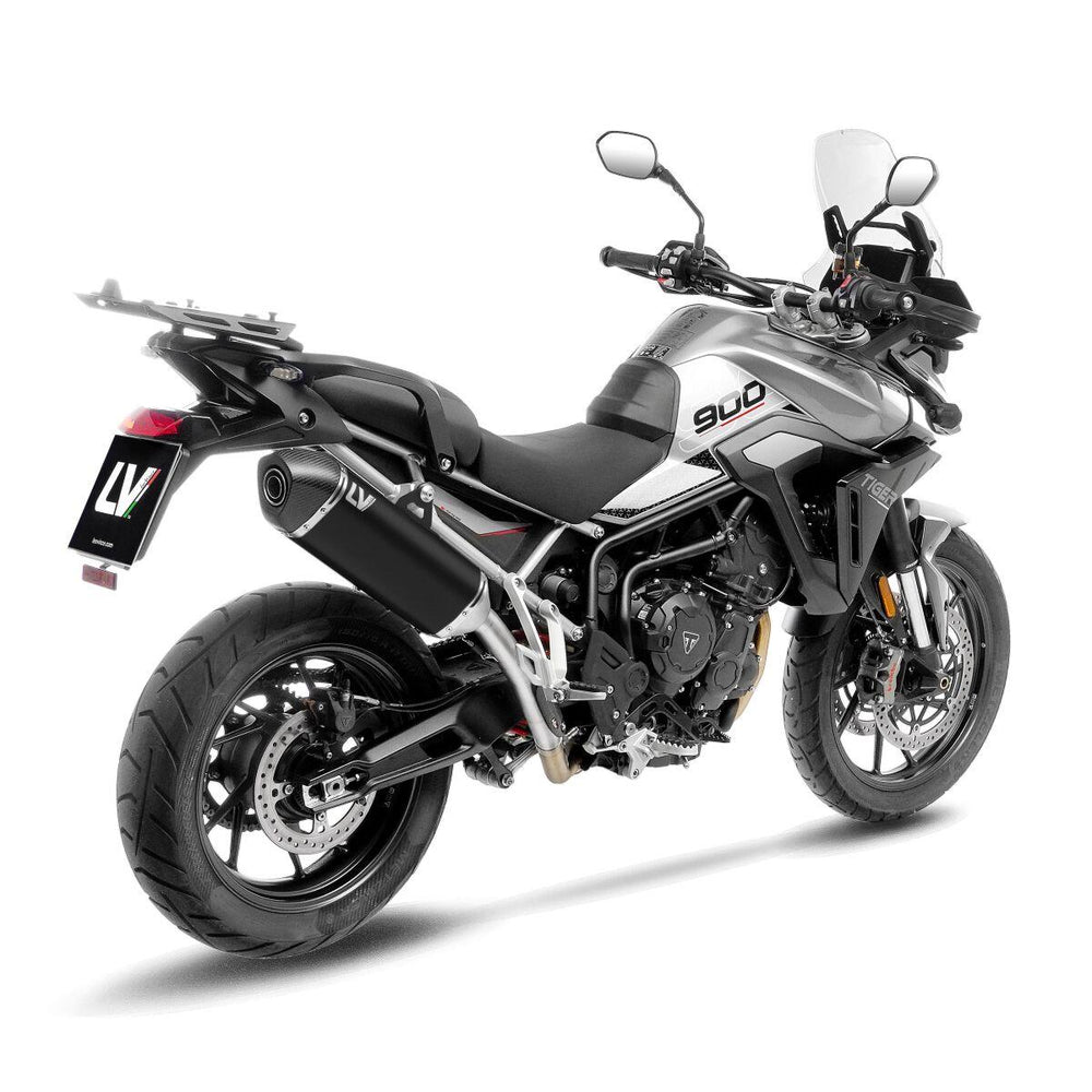 LeoVince LV-14 Black Edition Silencer For Triumph Tiger 900 ABS 2024-2026 Right