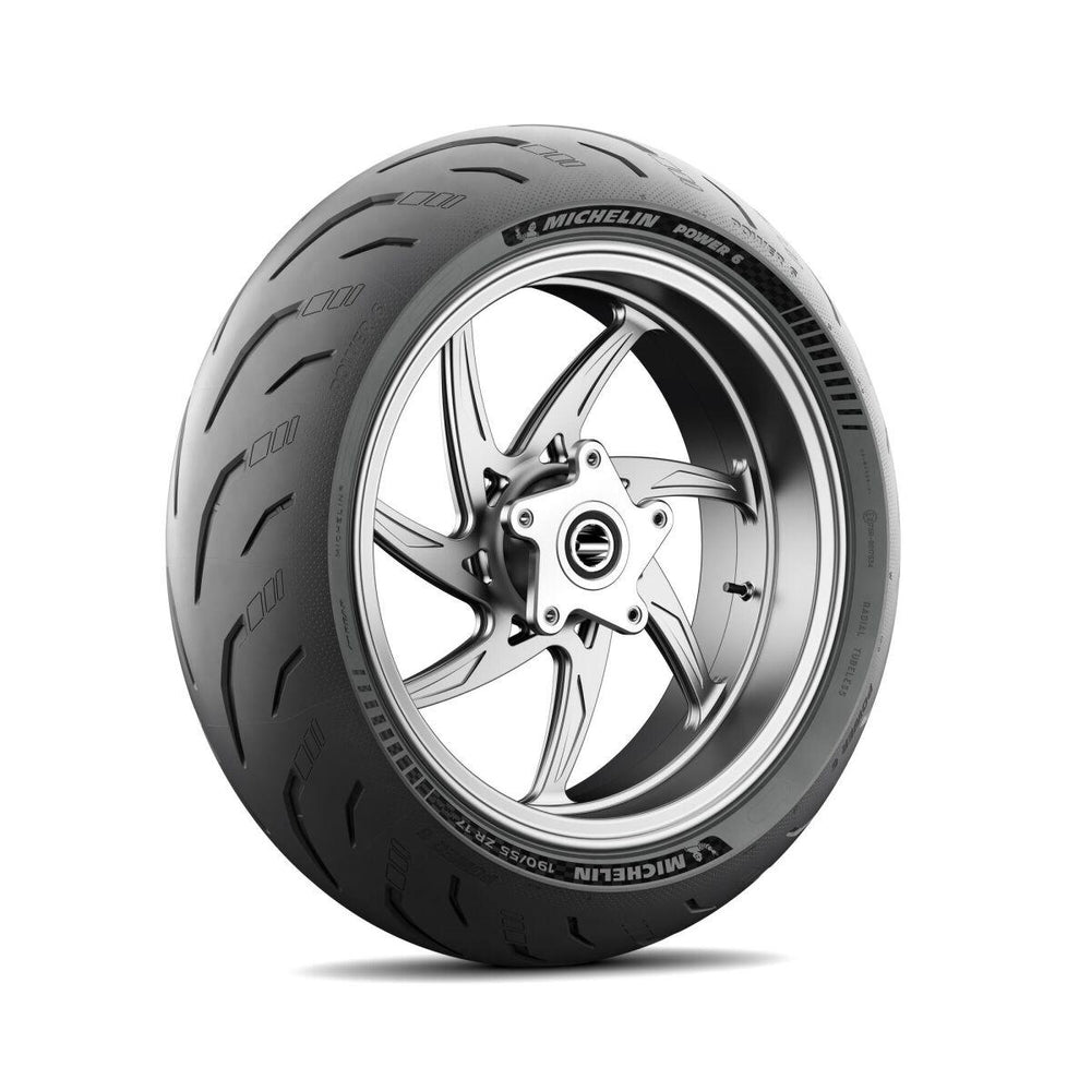 Michelin Power 6 Rear Tyre TL 75 W 190 55ZR17"