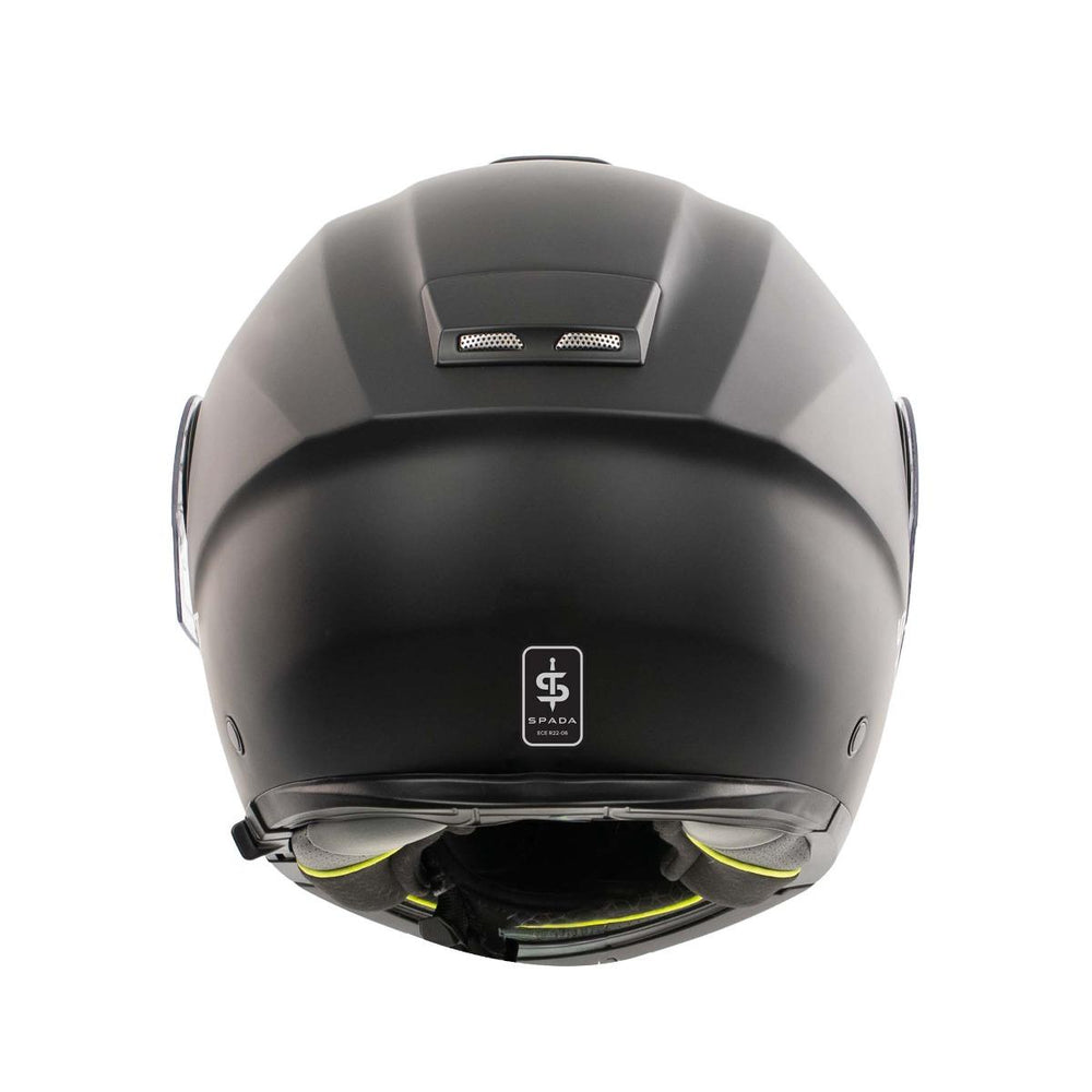 Spada Sirius Flip Front Motorcycle Helmet - Matt Black