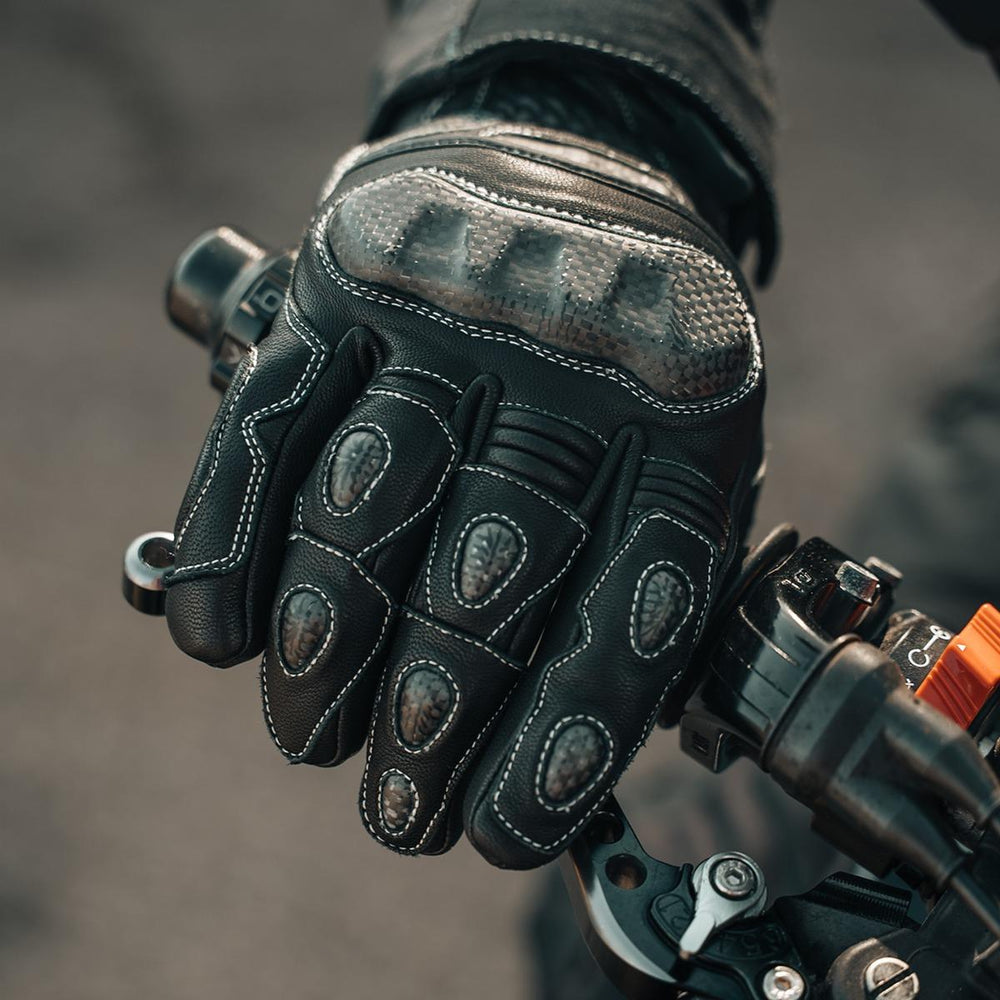 Spada Enforcer Rev 2 Waterproof Motorcycle Gloves - Black