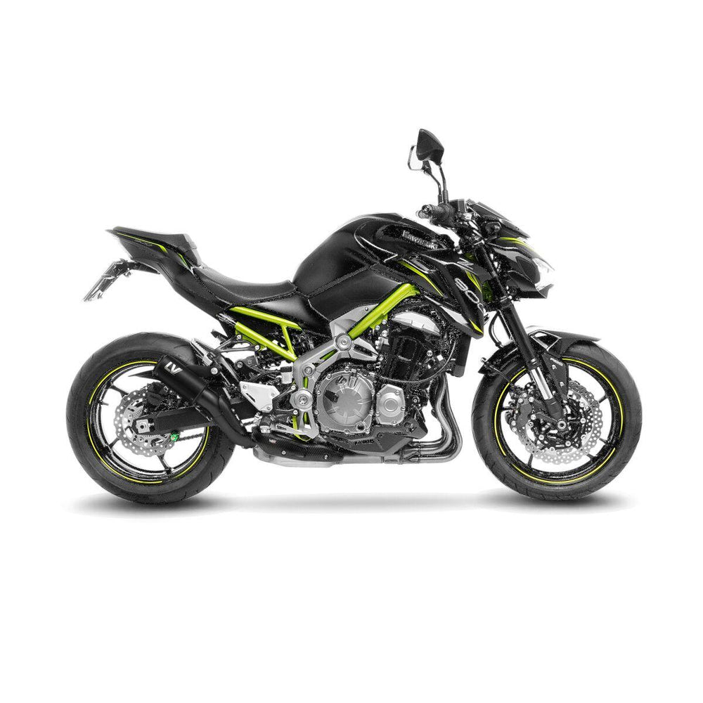 LeoVince LV Corsa S Full Black Silencer For Kawasaki Z 900 2018-2019 Right