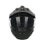 Spada Nitride Adventure Motorcycle Helmet - Matt Black