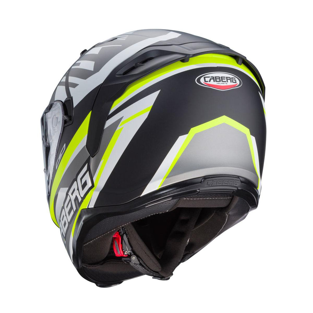 Caberg Avalon X Kira Matt Black Grey Yellow Helmet