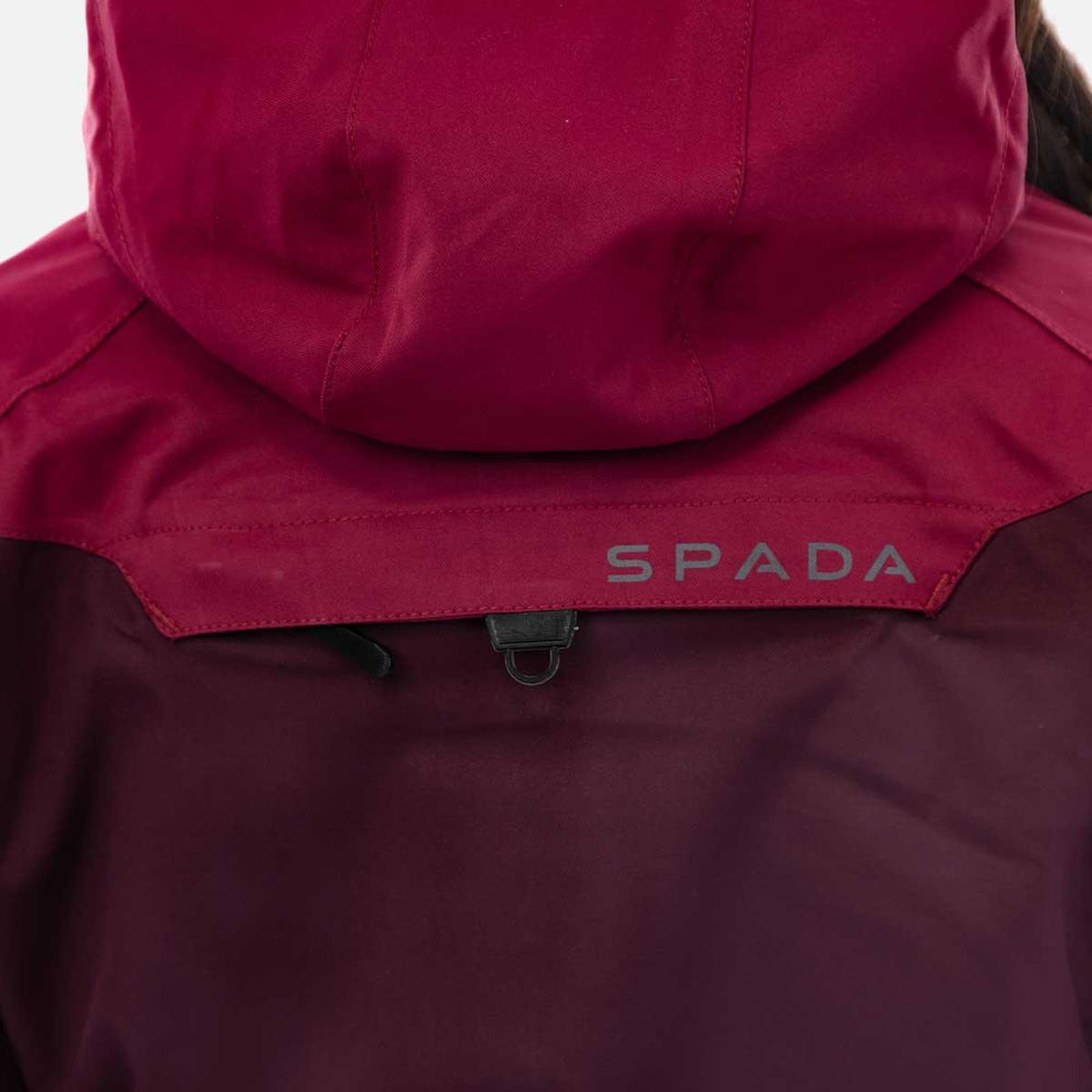 Spada Lula Waterproof Ladies Motorcycle Jacket - Port Red