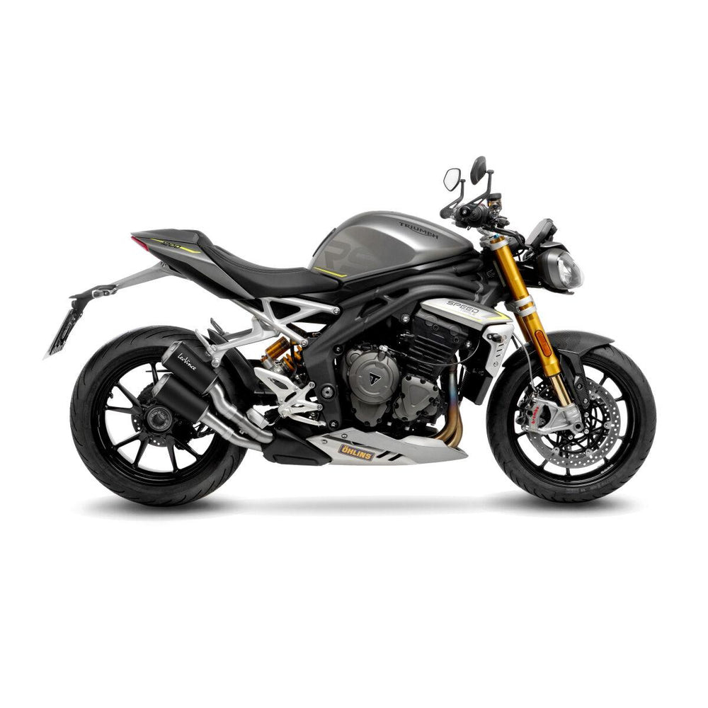 LeoVince LV-10 Black Edition Silencer For Triumph Speed Triple 1200 RR 2022-2025