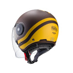 Caberg Uptown Chrono Helmet Brown/Mustard Yellow
