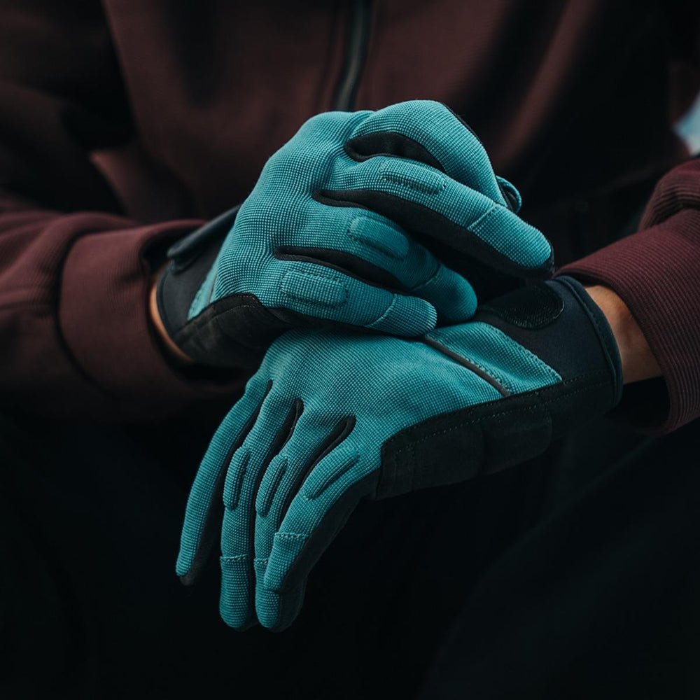 Spada Blade Motorcycle Gloves - Coral Blue