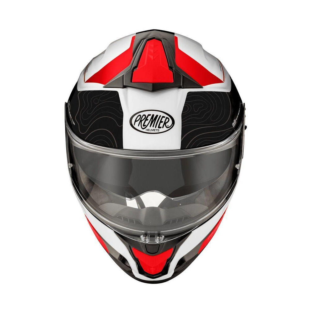Premier Evoluzione Helmet - Black/Red/White