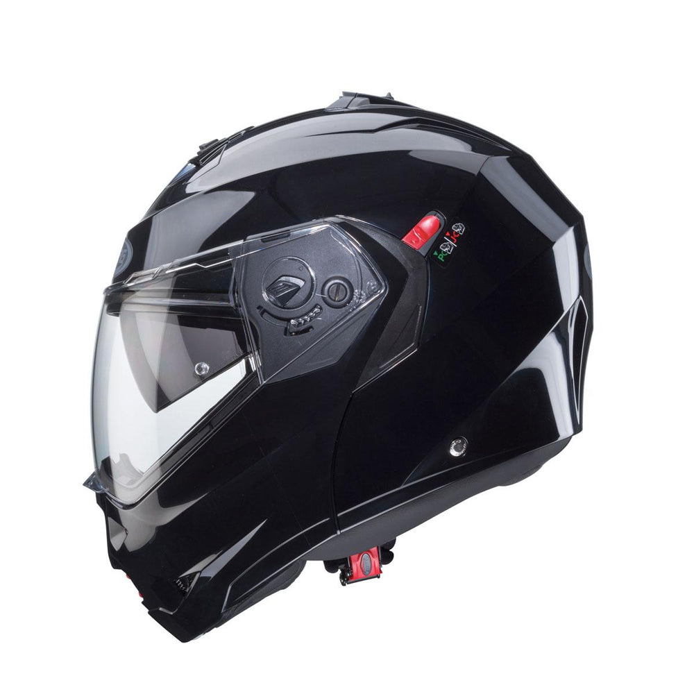 Caberg Duke X Smart Black Flip Up Motorcycle Helmet