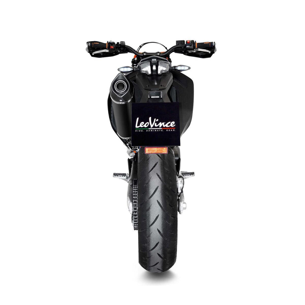 LeoVince Stainless Steel Nero Silencer For KTM Enduro 690 R ABS 2019-2024 - Black