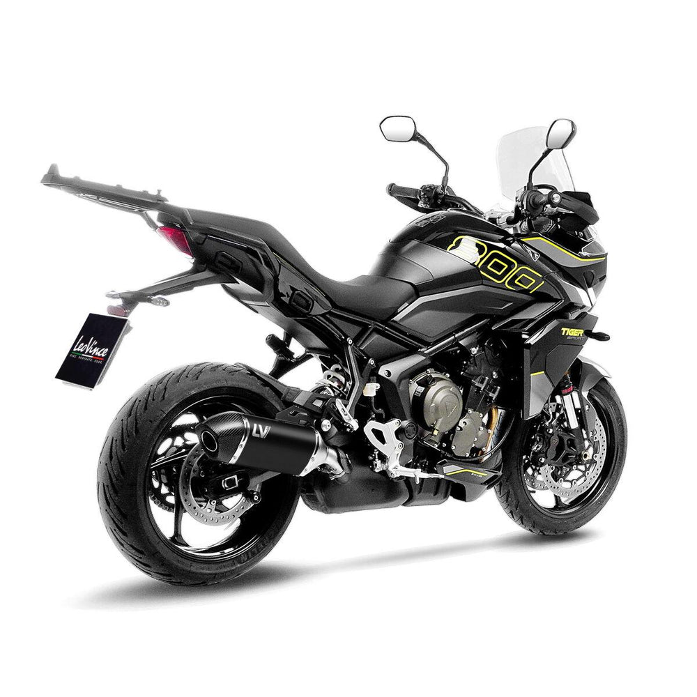 LeoVince LV-14 Black Edition Silencer For Triumph Tiger Sport 800 ABS 2025 Right