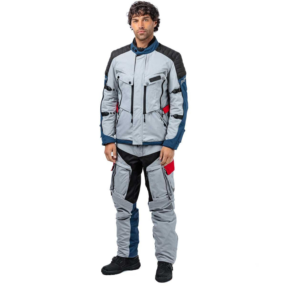 Spada Vanguard Waterproof Motorcycle Jacket - Racing Grey