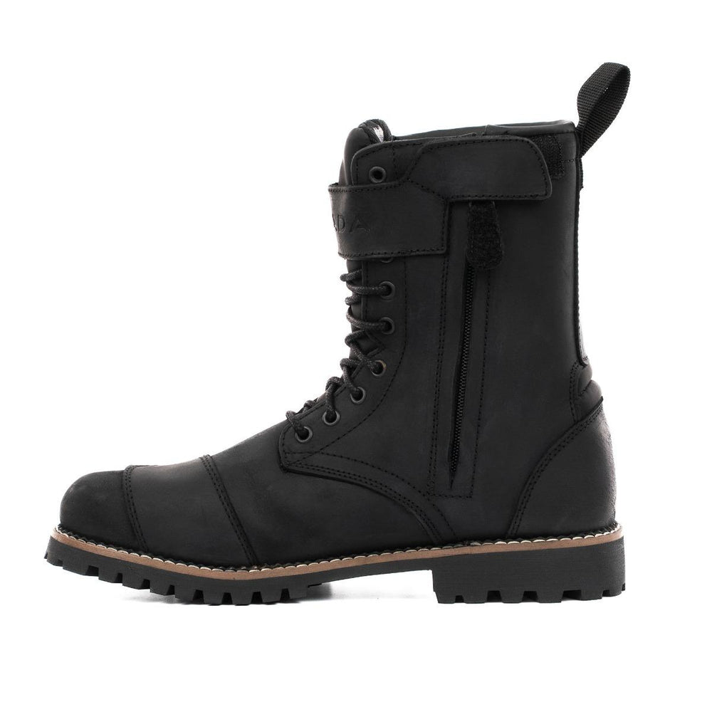 Spada Pilgrim Grande Rev 2 Waterproof Motorcycle Boots - Distressed Black