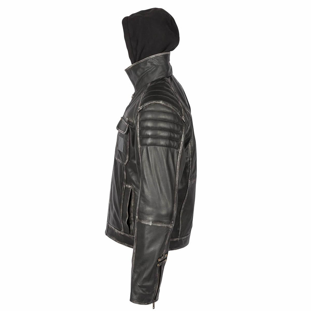 Spada Leather Jacket Peacedog Black