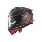 Premier Typhoon FR Helmet - Matte Black/Red