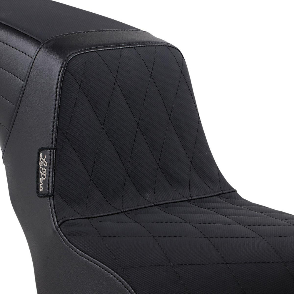 LE Pera Kickflip Seat For Harley Davidson FLDE 1750 ABS 2018-2020 Diamond w/Gripp Tape - Black