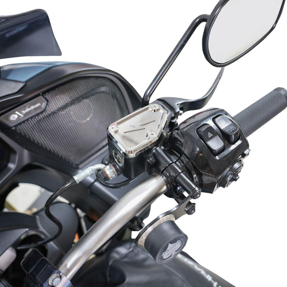 Thrashin Supply Co Master Cylinder Cover For Harley Davidson FLHX 1923 2024-2026 - Chrome