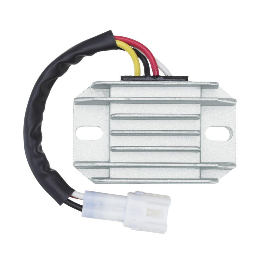 Motoplat Regulator For Yamaha YFZ450 2004-2013 - Black/Silver