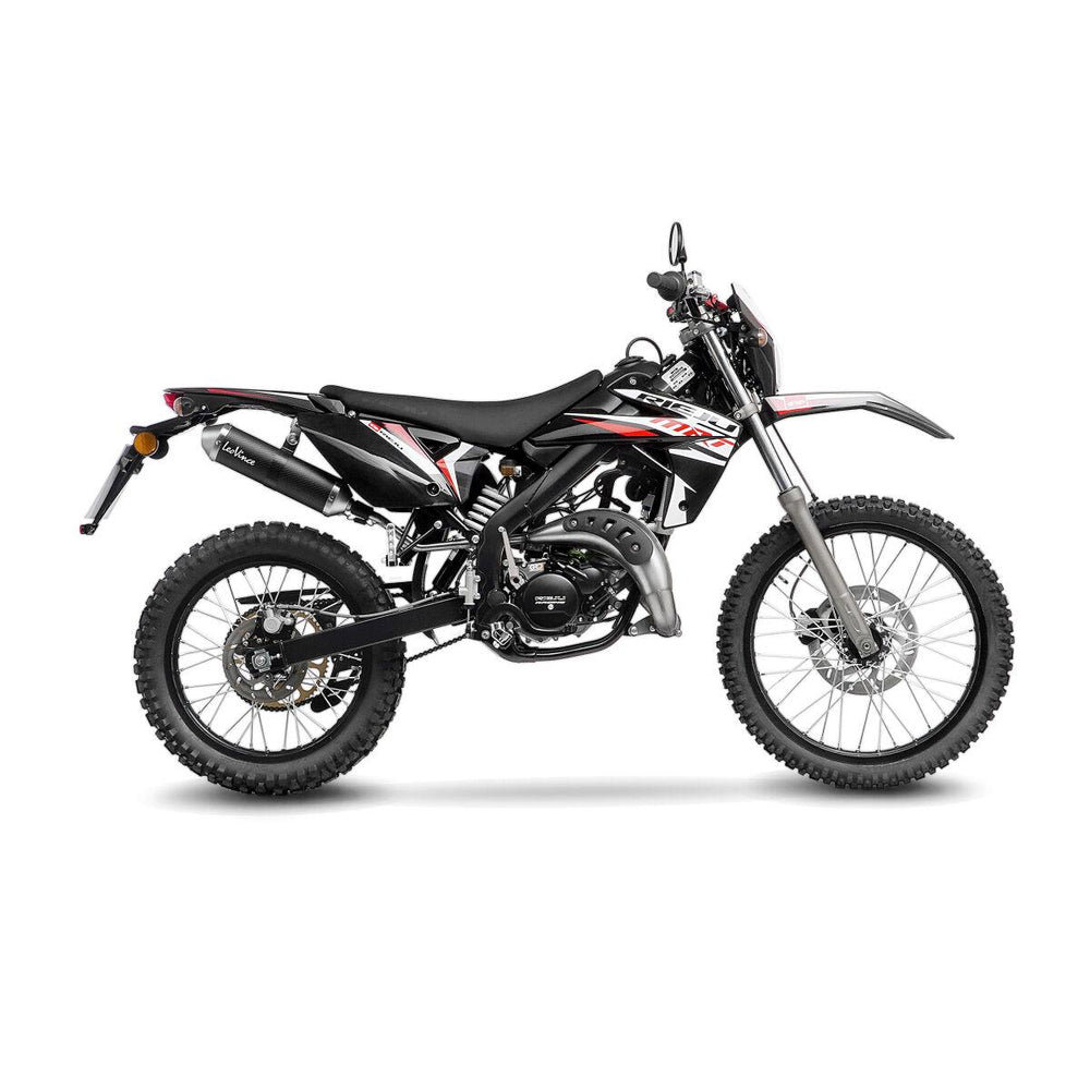 LeoVince X-Fight Carbon Fibre Silencer For Rieju MRT 50 2022-2023