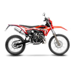 LeoVince X-Fight Stainless Steel Silencer For Beta RR 50 2023-2024