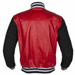 Spada Leather Jacket Campus Red/Black
