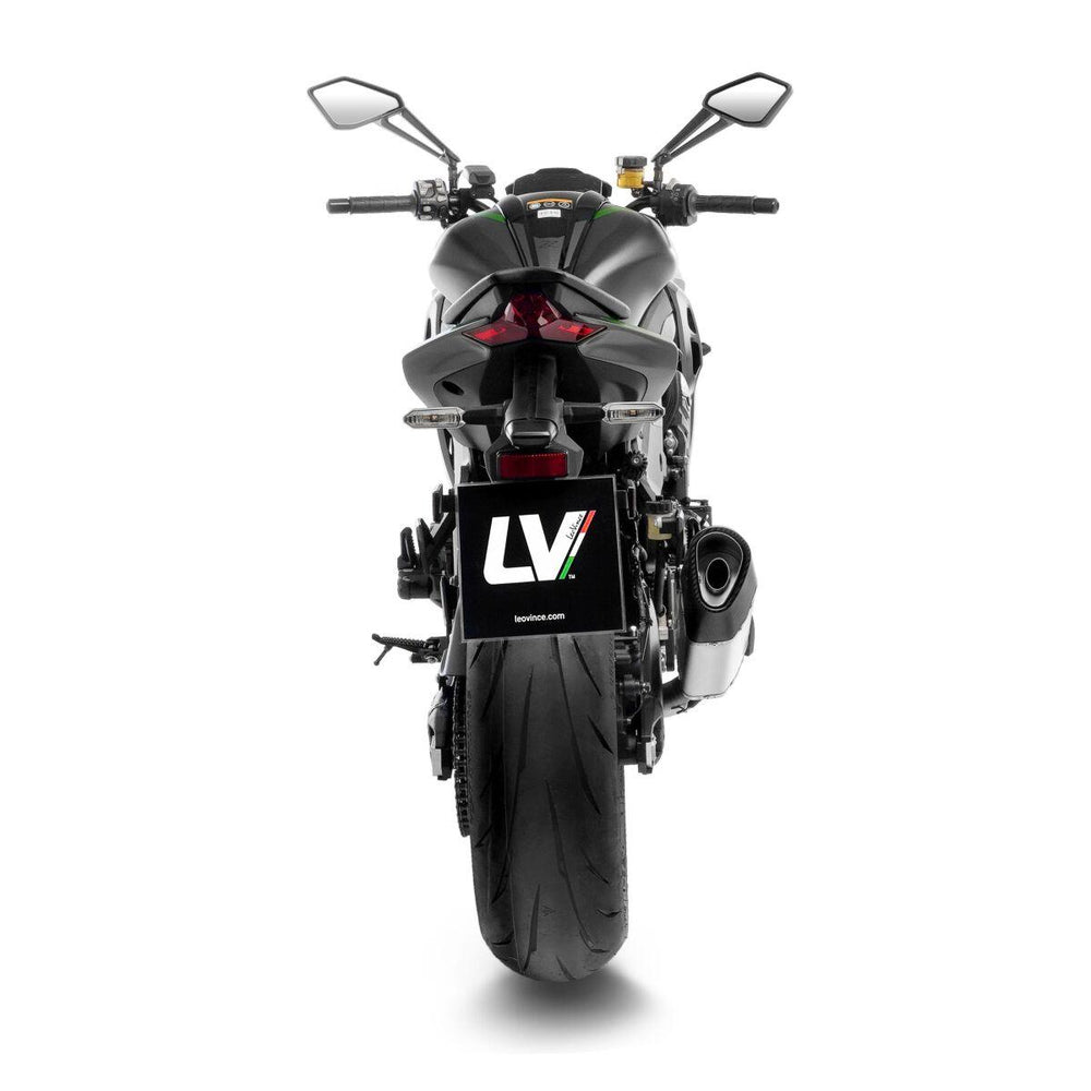 LeoVince LV-14R Stainless Steel Silencer For Kawasaki Ninja 1000 SX ABS 2020-2024