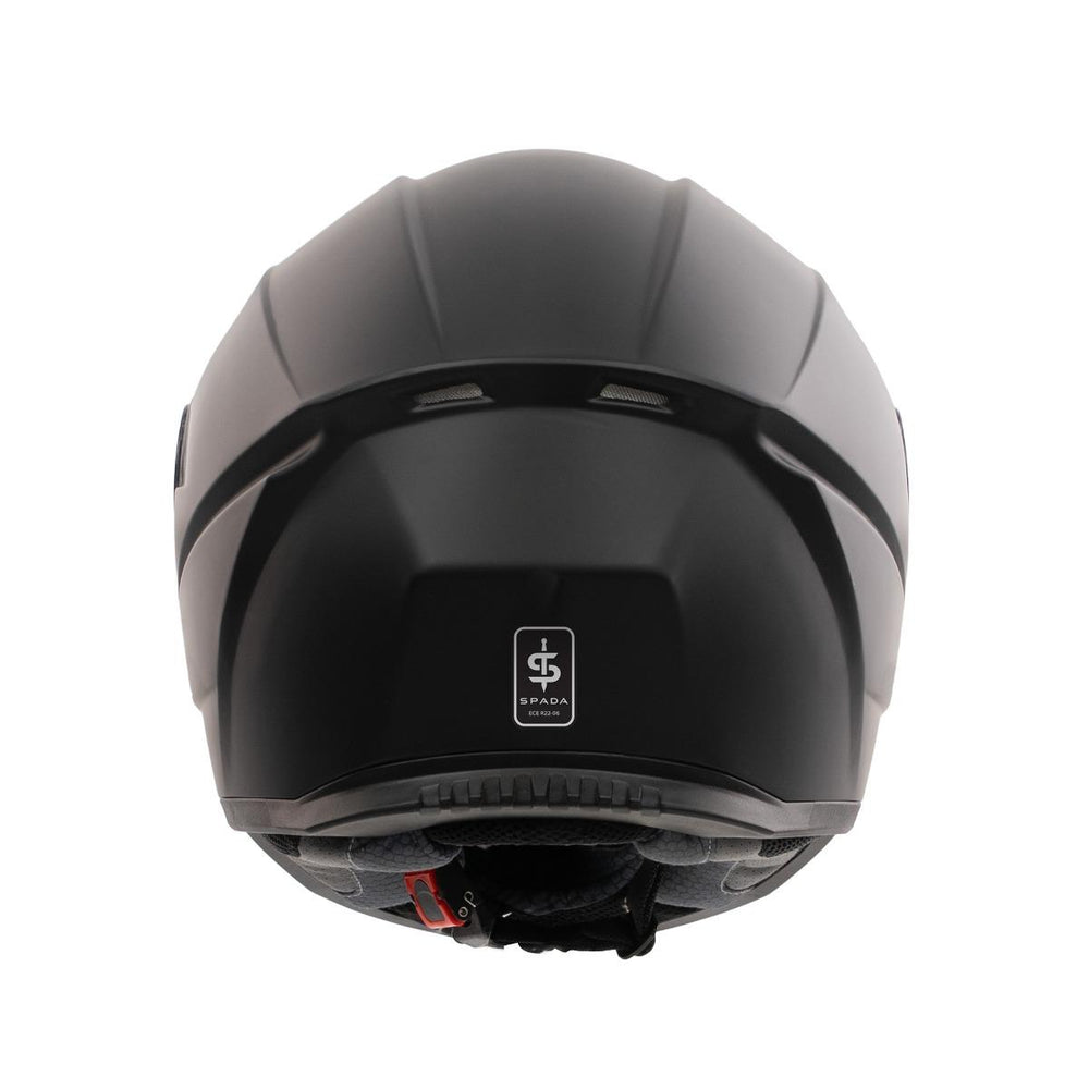 Spada Raiden 3 Full Face Motorcycle Helmet - Matt Black