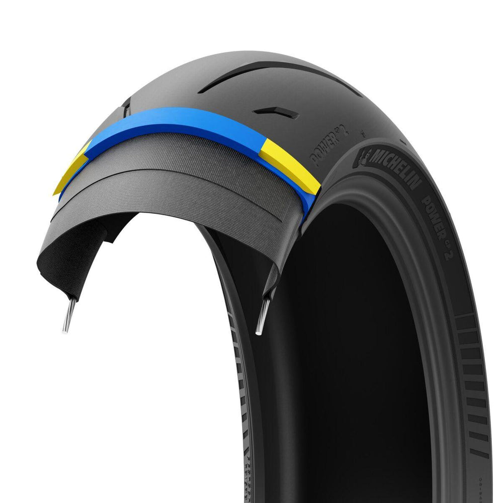 Michelin Power GP 2 Front Tyre TL 58W 120 70ZR17"