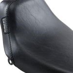 LE Pera Bare Bones Solo Seat For Harley Davidson FL 1200 1958-1977 - Black