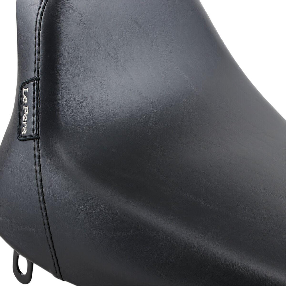 LE Pera Bare Bones Solo Foam Seat For Harley Davidson FLST 1340 1986-1990 Smooth - Black