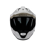 Spada Nitride Adventure Motorcycle Helmet - White