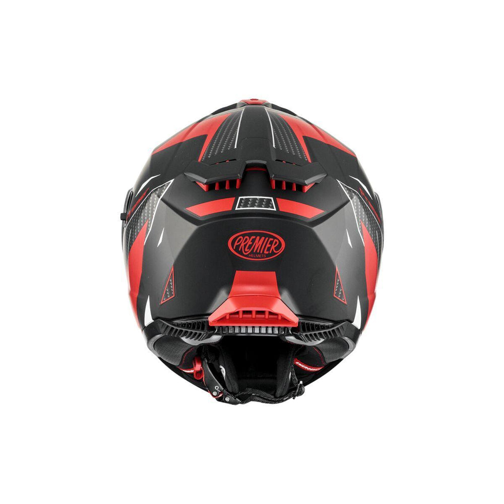 Premier Typhoon Helmet - Matte Black/Red